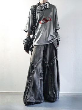 「アイテム（メガネ）」を使った、らいさん（メンズ・170cm）の秋コーディネート