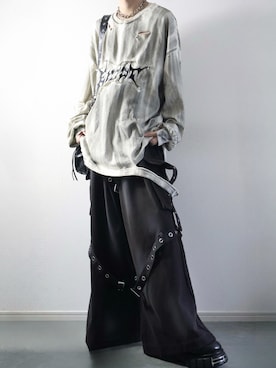 「アイテム（ブーツ）」を使った、らいさん（メンズ・170cm・20代）の秋コーディネート