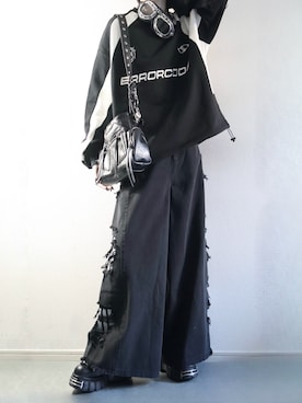 「DEVICE（デバイス）のアイテム」を使った、らいさん（メンズ・170cm）の冬コーディネート