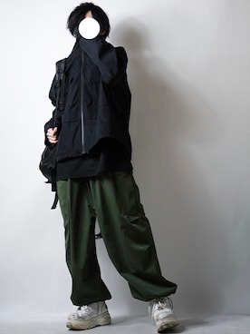 「THRASHER（スラッシャー）のアイテム」を使った、らいさん（メンズ・170cm）の冬コーディネート