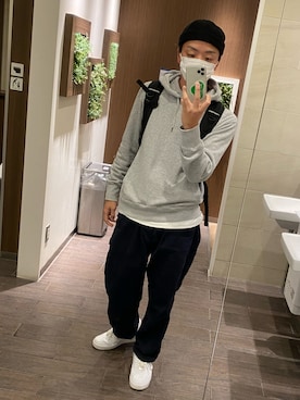 「LOGOS（ロゴス）のアイテム」を使った、ダイさん（メンズ・177cm）の冬コーディネート