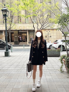 「FREE'S MART（フリーズマート）のアイテム」を使った、chiiさん（レディース・153cm）の春コーディネート