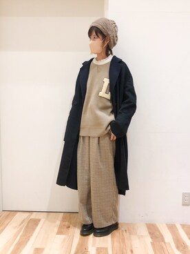 まっちゃんさん（レディース・166cm）の秋コーディネート