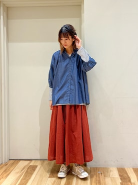 まっちゃんさん（レディース・166cm）の夏コーディネート