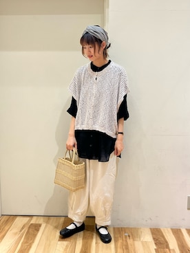 まっちゃんさん（レディース・166cm）の春コーディネート