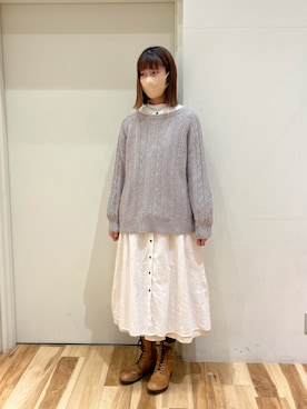 まっちゃんさん（レディース・166cm）の冬コーディネート