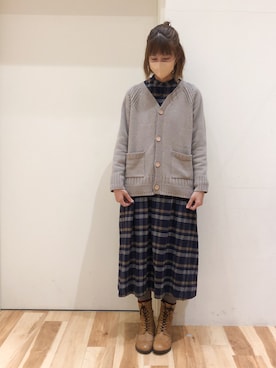 まっちゃんさん（レディース・166cm）の冬コーディネート