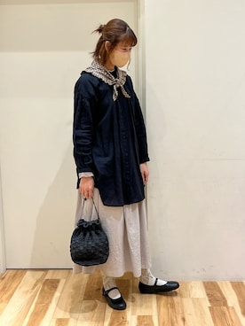 「サマンサ モスモス(Samansa Mos2)」｜「アイテム（財布/小物）」を使った、まっちゃんさん（レディース・166cm）の春コーディネート