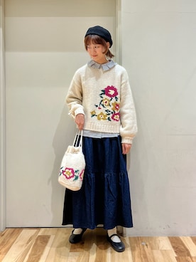 まっちゃんさん（レディース・166cm）の秋コーディネート
