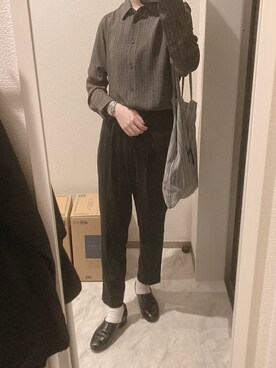 「LONGINES（ロンジン）のアイテム」を使った、苔さん（レディース・156cm）の秋コーディネート