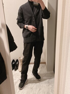 「LONGINES（ロンジン）のアイテム」を使った、苔さん（レディース・156cm）の冬コーディネート