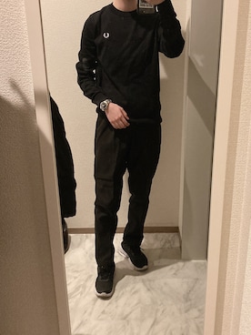 「LONGINES（ロンジン）のアイテム」を使った、苔さん（レディース・156cm）の冬コーディネート