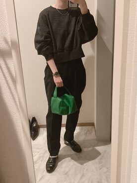 「アイテム（ドレスシューズ）」を使った、苔さん（レディース・156cm）の冬コーディネート