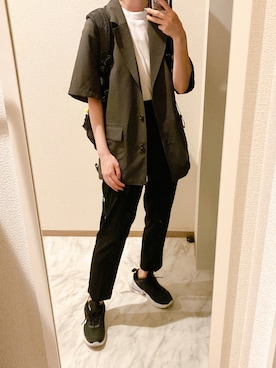 苔さん(レディース・156cm)の夏コーディネート