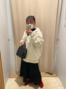 「Java（ジャバ）のアイテム」を使った、pygletさん（レディース・153cm）の冬コーディネート