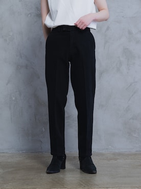 「CELINE」｜「アイテム（ブーツ）」を使った、翔貴さん（メンズ・174cm）の秋コーディネート