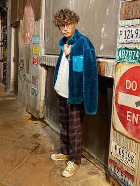 CHINさんパパさんのコーディネート