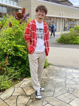 CHINさんパパさんのコーディネート