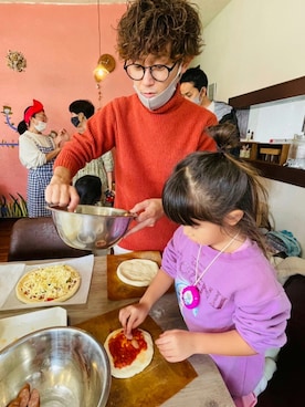 CHINさんパパさんのコーディネート