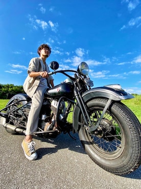 CHINさんパパさんのコーディネート