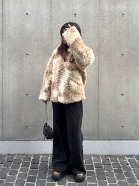 「レディースファッション」｜「アイテム（ジャケット/アウター）」を使った、pi8819さん（レディース・159cm）の冬コーディネート