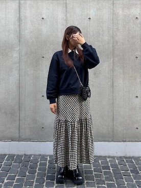 「アイテム（シャツ/ブラウス）」を使った、pi8819さん（レディース・159cm）の秋コーディネート