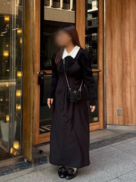 「モノトーン」｜pi8819さん（レディース・159cm）の秋コーディネート