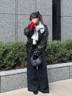 「CLEIO（クレイオ）のアイテム」を使った、pi8819さん（レディース・159cm）の冬コーディネート