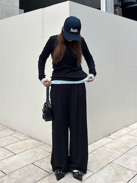 「nomnom（ノムノム）のアイテム」を使った、pi8819さん（レディース・159cm）の春コーディネート