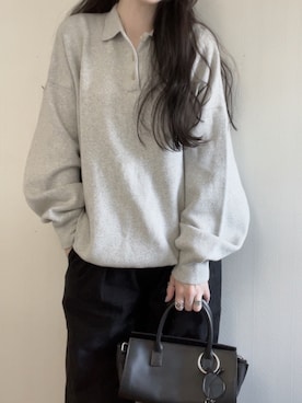 「オトナカワイイ」｜ERIKAさん（レディース・158cm）の秋コーディネート