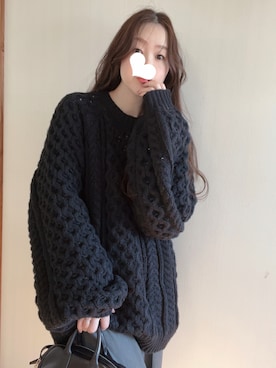 「179/WG（イチナナキュウダブルジー）のアイテム」を使った、ERIKAさん（レディース・157cm）の冬コーディネート