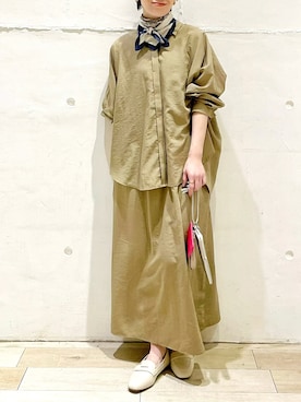 「レプシィム(LEPSIM)」｜「アイテム（ローファー）」を使った、maiさん（レディース・153cm）の春コーディネート