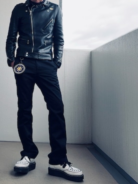 「アイテム（財布/小物）」を使った、べべさん（メンズ・174cm）の冬コーディネート