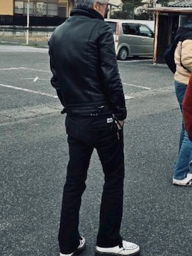 「EFFECTOR（エフェクター）のアイテム」を使った、べべさん（メンズ・174cm）の冬コーディネート