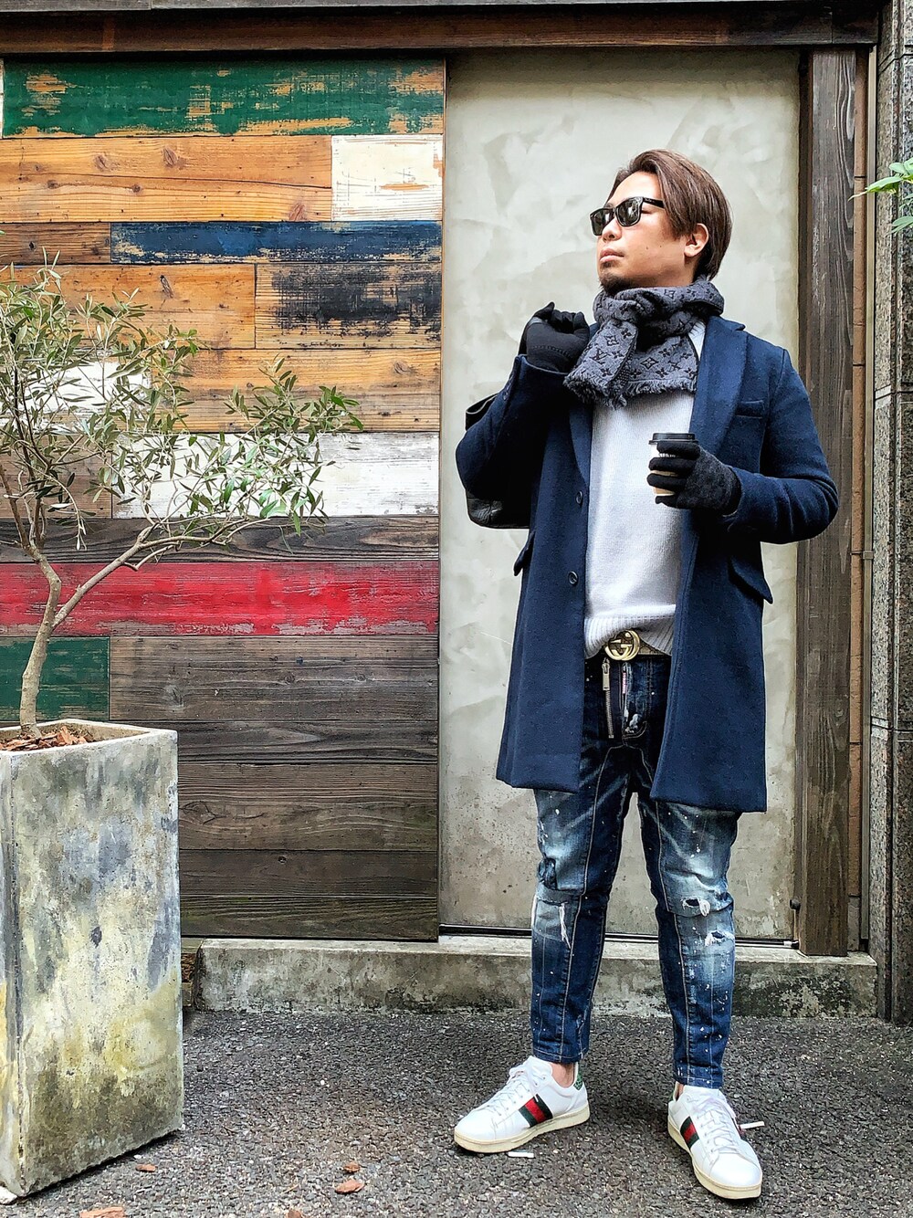 【COACH】クールに♪デニム レザー スエード C203 スニーカー COACH】クールに♪デニム レザー スエード C203 スニーカー