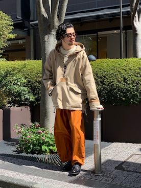 「CristaSeya （クリスタセヤ）のアイテム」を使った、中野内孝哉【吾亦紅】さん（メンズ・165cm）の春コーディネート
