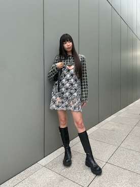 DIESELのニット/セーター（グレー系）を使った人気ファッション