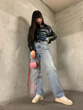 RINONNOさんの（DIESEL | ディーゼル）を使ったコーディネート