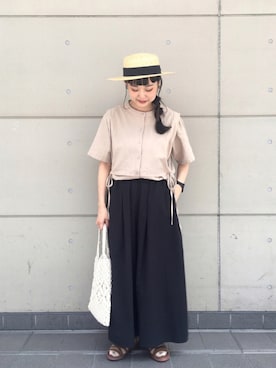 コタニさん（レディース・158cm）の夏コーディネート