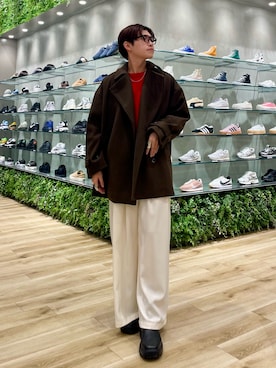 「URBAN RESEARCH」｜「アイテム（ジャケット/アウター）」を使った、kengoさん（メンズ・170cm）の冬コーディネート