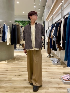 kengoさん（骨格ストレート・メンズ・169cm）の秋コーディネート