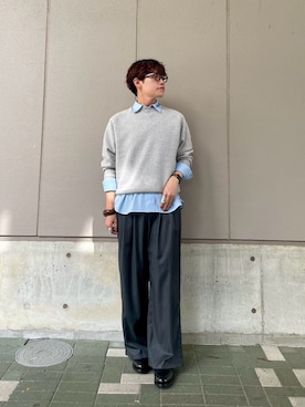 kengoさん（骨格ストレート・メンズ・169cm）の秋コーディネート