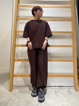 「EKAL（エカル）のアイテム」を使った、kengoさん（メンズ・170cm）の春コーディネート