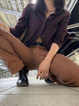 まっちゃさん（レディース・155cm）の秋コーディネート