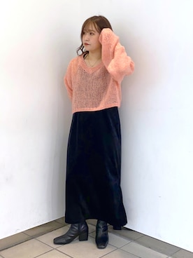 sayakaさん（レディース・150cm）の秋コーディネート