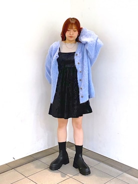 「カーディガンコーデ」｜「アイテム（チュニック）」を使った、sayakaさん（レディース・150cm）の秋コーディネート