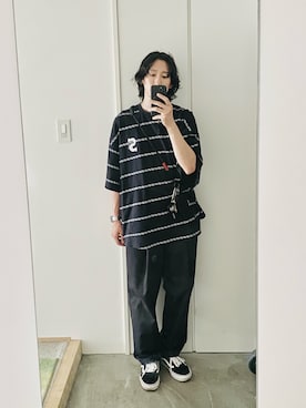 SEE SEEのTシャツ/カットソーを使った人気ファッションコーディネート