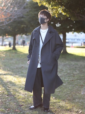 大蔵さん(メンズ・175cm)の冬コーディネート