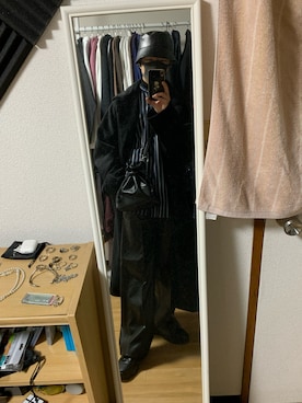 「unlow（アンロー）のアイテム」を使った、大蔵さん（メンズ・175cm）の冬コーディネート