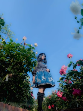 「Innocent World（イノセントワールド）のアイテム」を使った、ピーピーエイドさん（レディース・169cm）の春コーディネート